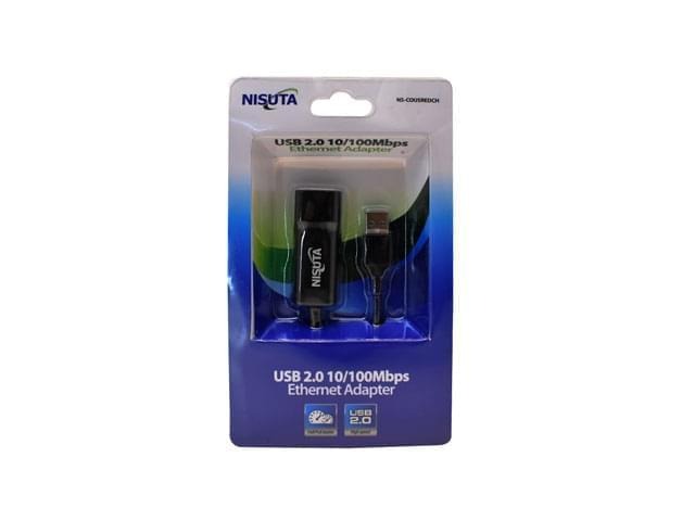 CONVERSOR NISUTA USB A RED 10/100 Mbps