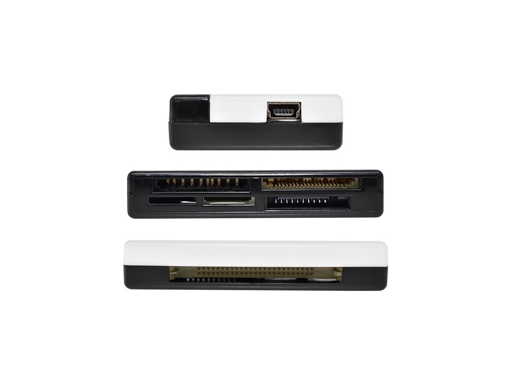 LECTOGRABADOR NISUTA DE MEMORIA 22 EN 1 SD/CF/MS/XD/M2/MICROSD