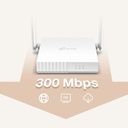 ROUTER  TP LINK WR820N 11N 300MBPS 2X5DBI