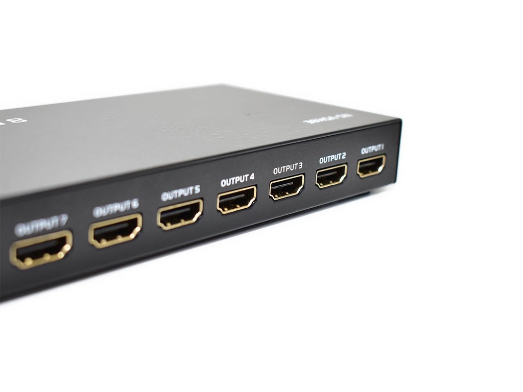 SPLITTER NISUTA HDMI 1.4b DE 8 PUERTOS 4K 3D