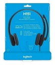 HEADSET LOGITECH H151 C/Mic Plug 3.5"