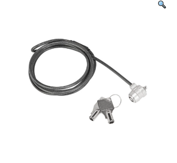CABLE DE SEGURIDAD TARGUS PARA NOTEBOOK DEFCON C/LLAVE