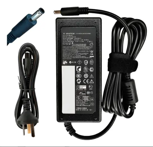 CARGADOR DE NOTEBOOK DELL   65W  19.5 V  3.34 A  PIN FINO A065R073L