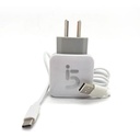 CARGADOR IGLU5 220V A USB-C 2.1A 2PORT C/ Cable