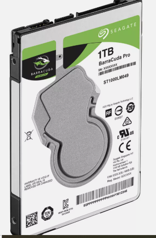 DISCO RIGIDO INTERNO P/NOTEBOOK SEAGATE BARRACUDA PRO2.5 1TB