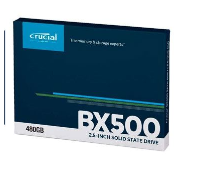 DISCO RIGIDO SSD CRUCIAL BX500 500GB SATA 2.5