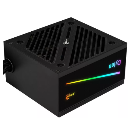 [44240] FUENTE AEROCOOL CYLON 500W RGB 80 PLUS BRONZE