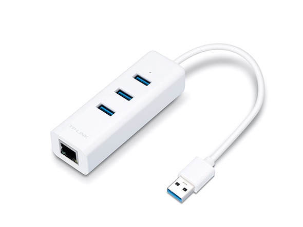HUB TP LINK  USB 3.0 a Ethernet Gigabit RJ45 + Minihub USB