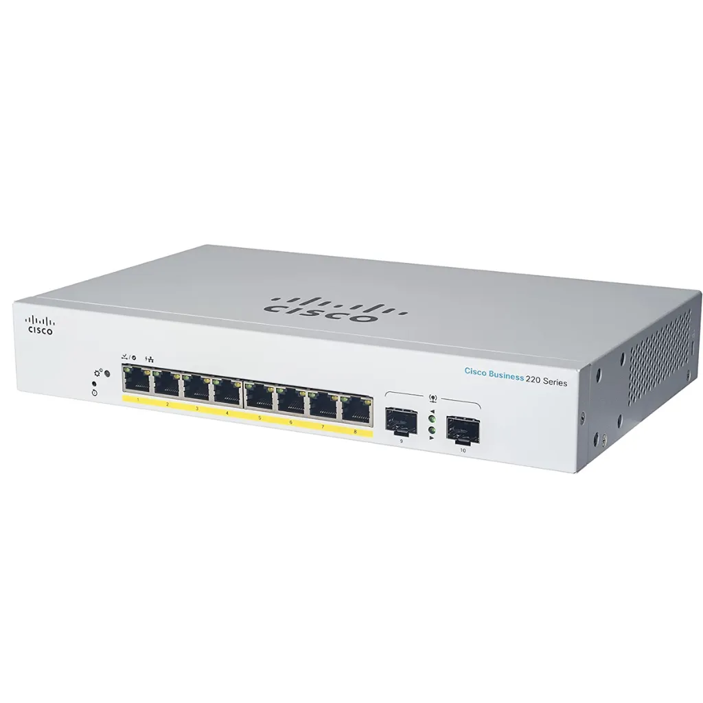 SWITCH CISCO SMALL BUSINESS CBS220 8G 2X1G SFP