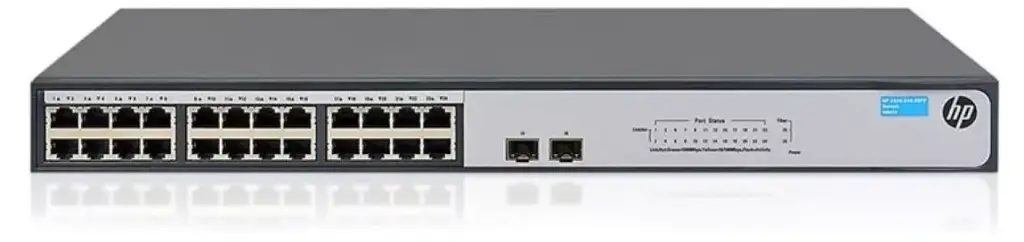 [JH017A] SWITCH HP 1420 GIGABIT LAYER2 2SFP- NO ADMINISTRABLE