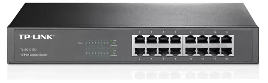 [TL-SG1016] SWITCH TP LINK GIGABIT 16P TP-LINK R19  TL-SG1016