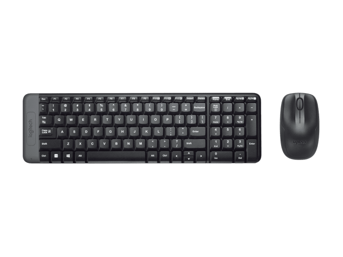 TECLADO+MOUSE LOGITECH INALAMBRICO MK220