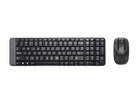 TECLADO+MOUSE LOGITECH INALAMBRICO MK220