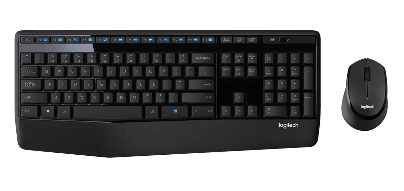TECLADO+MOUSE LOGITECH WIR MK345 BLACK 920-007820