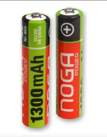 [NP-AAAM 1.3B] PILAS RECARGABLES AAANOGA POWER 1300 mAh 1.2V X2 