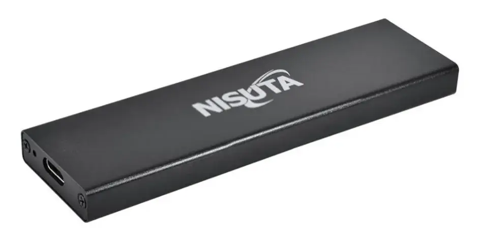 CASE DISK Gaveta Ssd M.2 Nvme Pcie Usb C Nisuta Ns-gasam24