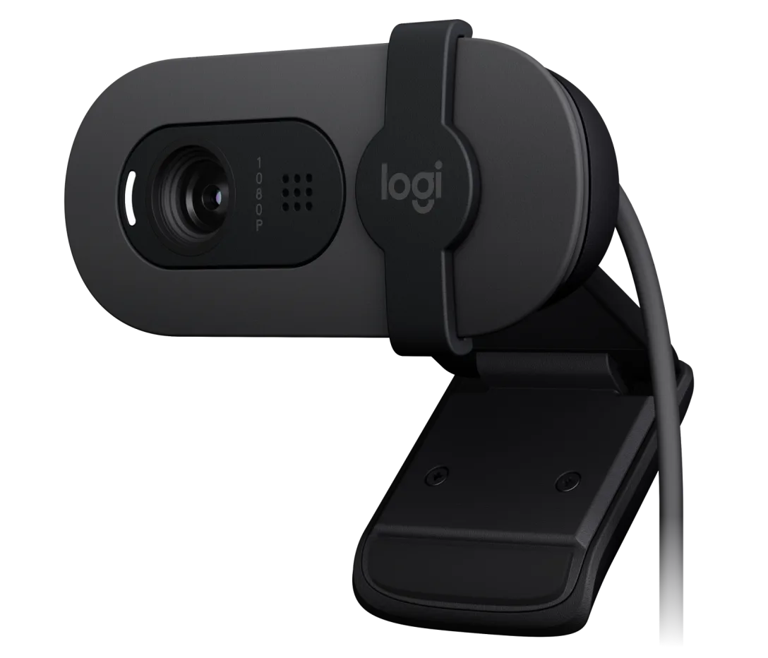 WEBCAM LOGITECH BRIO 100 FULL HD 1080p NEGRA