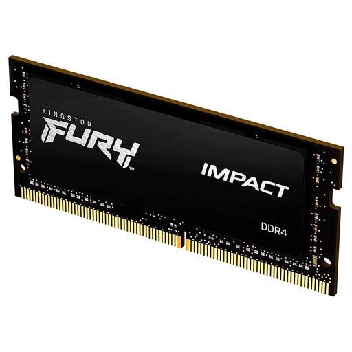 [KF432S20IB/16] MEMORIA RAM DDR4 KINGSTON SODIMM FURY IMPACT 16GB 3200MHz KF432S20IB/16 